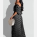 7Dots Chiffon  Off The Shoulder Maxi Dress