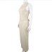 8Fitted Solid Sleeveless Casual Summer Maxi Dresses