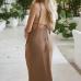 7New Style Sexy Backless Maxi Dress  