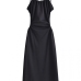 1Seductive Open Back Black Sleeveless Dress For Women