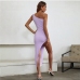 6Sexy One Shoulder Party Wear Dress For Women