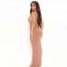 10Sexy Solid  Spaghetti Strap Sleeveless Maxi Dress