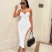 10Slit Camisole Sleeveless Maxi Dresses Foe Ladies