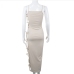 7Stylish Ladies Backless Hollow Out Sleeveless Maxi Dress