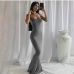 5Summer Casual Spaghetti Strap Slim Fitted Maxi Dresses