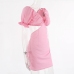3 Sexy V-neck Hollow Out Puff Sleeve Dress