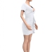 21Sexy V Neck Ruched Short Sleeve Sheath Dress 