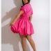 5Stylish Pure Color Women's Short Sleeve Dresses