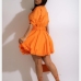 6Stylish Pure Color Women's Short Sleeve Dresses