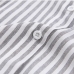 19Stylish Striped  Short Sleeve Zipper V Neck Dress