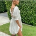 5Trending Summer Half Sleeve White Dresses