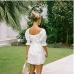 6Trending Summer Half Sleeve White Dresses