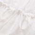 8Trending White Stringy Selvedge A Line Dress