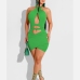 5 Sexy Halter Backless Hollowe Out Bodycon Dress