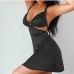 16 Sexy Hollow Out Sleeveless Halter Dress