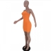 10 Sexy Rib Pure Color Backless Bodycon Mini Dress