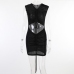 9 Sexy V Neck  Sleeveless Knitting Dress