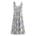 4 Women  Halter High Waist Sleeveless Dress