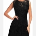 8Backless Black Sleeveless Dress For Women