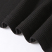 8British Style Letter Embroidery Black Sleeveless Dresses