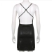 7Charming Black V Neck Backless Sleeveless Mini Dress