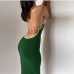 9Elegant Patchwork Backless Midi Dresses For Women