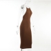 11Elegant Patchwork Backless Midi Dresses For Women