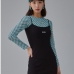 8Embroidered Letter Spaghetti Strap Mini Dress For Ladies