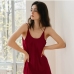 7Open Back Camisole Solid Ladies Dress
