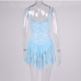 11Perspective Spaghetti Strap Sleeveless Lace Dress