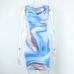 6Printed Summer Cowl Neck Sleeveless Bodycon Dress