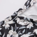 9Sexy Backless Print Halter Sleeveless Mini Dress