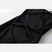 7Sexy Black Tie Wrap Backless Mini Dress Women