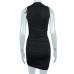 7Sexy Hollow Out Sleeveless Bodycon Dress