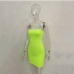 23Sexy Nightclub Versatile Plain Strapless Sheath Dress