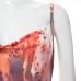 7Sexy Printed Drawstring Camisole Mini Dress