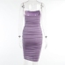 13Sexy Ruched Strapless Party Wear Dress