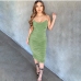 3Sexy Ruched Strapless Party Wear Dress