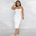 13Sexy Side Hollow Out Sleeveless Midi Dress