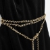 8Sexy Velvet Chain Halter Open Back Bodycon Dress