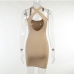 9Summer Backless Sleeveless Bodycon Dresses For Women