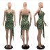 3Summer Printed Backless Sleeveless Dresses For Women