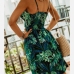 5Summer V Neck Floral Sleeveless Dress For Women