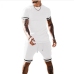 5Casual Sport Short Sleeve Top With Shorts Set