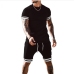 6Casual Sport Short Sleeve Top With Shorts Set