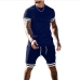 1Casual Sport Short Sleeve Top With Shorts Set