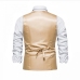 4Fashion V Neck Single Button Vest Coat