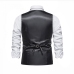 10Fashion V Neck Single Button Vest Coat
