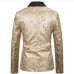7Chic Performing Sequined Single Breasted Mens Blazer