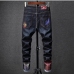 3 Personality Colorful Mid Waist Skinny Denim Jeans